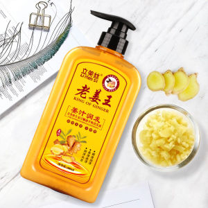 shampo penumbuh rambut cepat Anti rambut rontok Botak ginger shampoo 750ml kontrol minyak menyegarkan pelembab nutrisi