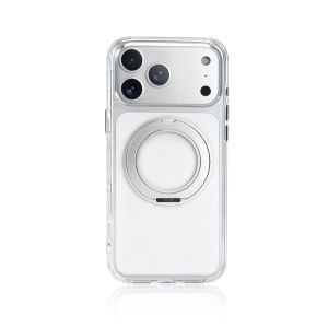 [SG] Magnetic Case Compatible with iPhone 17ProMax 17Pro 17Air 17 16ProMax 16  360° Rotating Stand  Clear