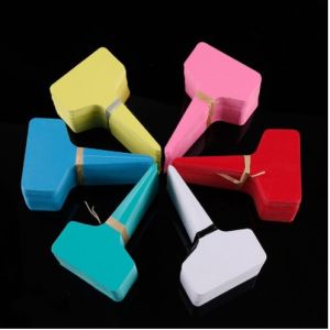 Plant Tag/Plant Label/Penanda Pokok/Plant Tag : Plastic T-Type Plant Label Markers Garden 植物标签牌子 标签 牌子 植物标签