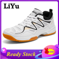 LiYu High Quality Table Badminton Size 38-48 Outdoor Sports For Men And Women Rubber Slip Airtight Canvas Running Shoes. 