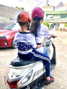 Đai nhỏ ngồi xe máy an toàn cho bé  đai trẻ em dài đến 1 mét 5