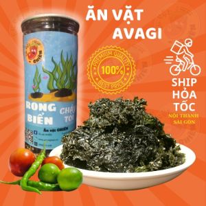 Rong biển cháy tỏi 150g đồ ăn vặt AVAGI vừa ngon vừa rẻ nhà AVAGI