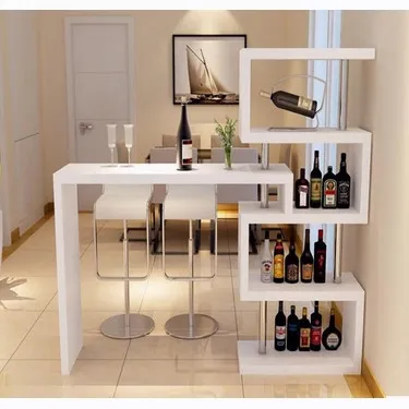 Homelife Dining Room Partition Bar Wine Cabinet Simple Dining Table Multifunctional Rack