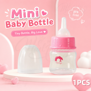 BUY 1 TAKE 1 Silicone Nipple Bottle Feeding 60ml For Newborns & Pets Leak-Proof Design High-Quality High-Temperature Sterilizable Easy-To-Clean Baby Bottles + 30PCS Formula Dispenser Bag