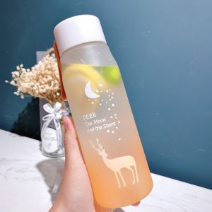 🔥INE Plastic Sports Scrub Water Cups High Value Large Capacity Water Bottles Men and Women