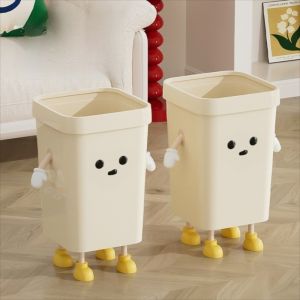 BESTIT ขยะอาหาร ถังขยะ ความจุขนาดใหญ่ ถังขยะพลาสติก ถังขยะพลาสติก น้ำหนักเบา ถังเก็บของ ถังขยะสี่เหลี่ยม ห้องครัว