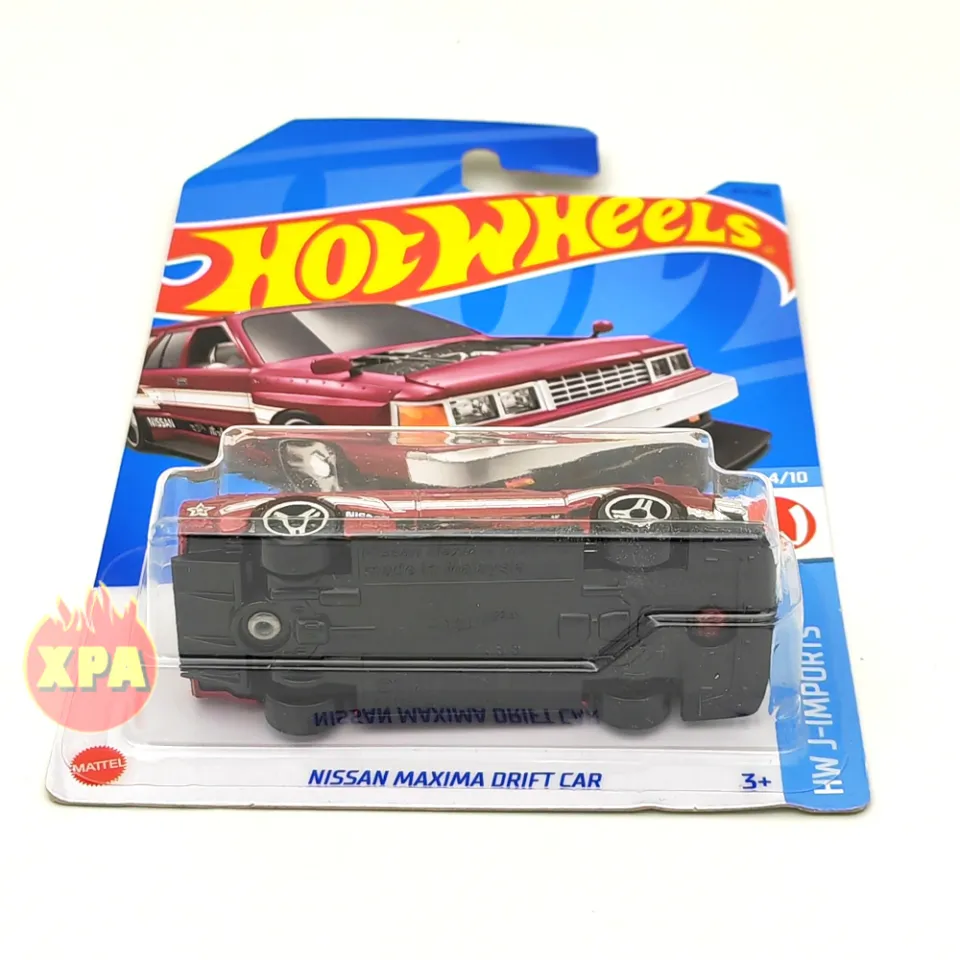 Hot Wheels Nissan Maxima Drift Car - 1:64 Scale Die-Cast, HW J-Imports Series 4/10