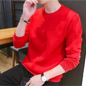 Promo Sweater Keren Bisa COD Kaos Pria Distro Polos Lengan Panjang Crewneck Trendy Sweatshirt Elegan