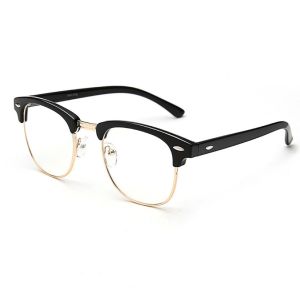 Mắt Kính Mát Nam Nữ Thời Trang Chống Nắng Gọng Kính Mắt Clubmaster Trẻ Trung