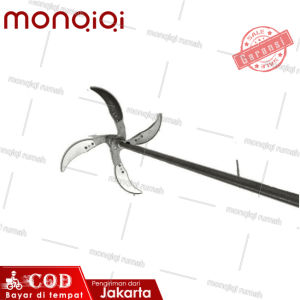 Mata Pisau Mesin Cacah Multifungsi + Stik Bor Untuk Rumput Sayuran Pakan Ternak Unggas Entok Ayam