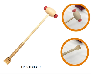 Massage Stick 2in1 Massage Hammer Double Head Back Scratcher Body Massage Hammer Tool RYY-03