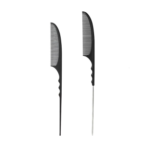 Sợi Carbon Lược gỡ Lược chải tóc chia tay Lược Lược chải tóc lược đuôi nhọn công cụ tạo kiểu tóc cho nhà và ký túc xá