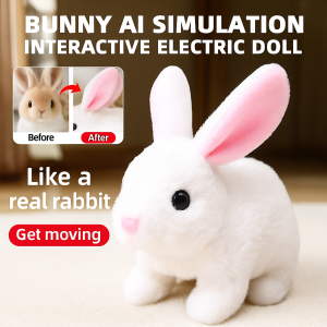 My Little Bunny AI Simulation Interactive Toy Electric Plush Rabbit Interactive Soft Bunny
