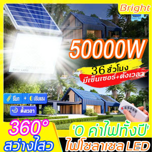 ไฟโซล่าเซลล์ 1000W สปอตไลท์โซล่า หลอดไฟ LED ถูกกลับ ไฟลานภายใน กระชับสร้างสรรค์ โคมไฟโซลาร์เซลล์ สปอร์ตไลท์ ที่เปิด/ปิดอัตโนมัติ สวน กลางแจ้ง สีขาว
