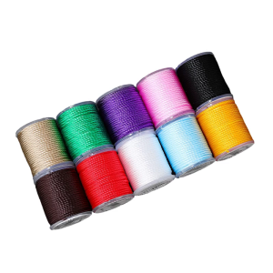 Multiple Color String for Crafting 10 Rolls Flexible Stretch Cord Soft Skin Safely Supplies