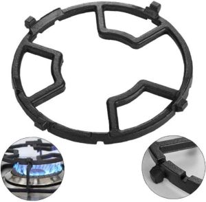 Universal Non Slip Cast Iron Stove Wok Support Rack Burner for Kitchen Wok Support Ring Cooktop Rang