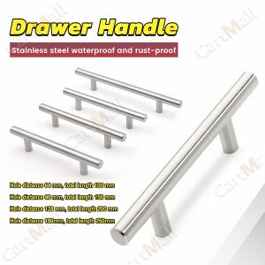 Stainless Steel Cabinet Drawer Handle Wardrobe Cabinet Handles Kitchen Handle