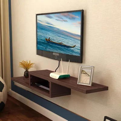 Kệ tivi gỗ treo tường phòng khách phòng ngủ hiện đại kệ trang trí gỗ MDF bền đẹp chống mối mọt thương hiệu Nội Thất NSD