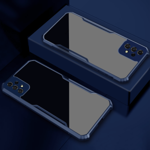 For Samsung Galaxy A03 A11/M11 A12/M12 A01 A21 A31 A21S A10E A20E A02S/M02S A02/M02 Phone Case 【 Beetle Series】Transparent shell at the back shockproof and fall resistant ultra-thin phone case jacket