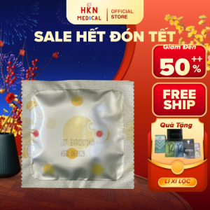 Bao cao su gia đình cao cấp VRT Excellent- Lẻ 1chiếc Hàng Chuẩn-BCS Khách Sạn
