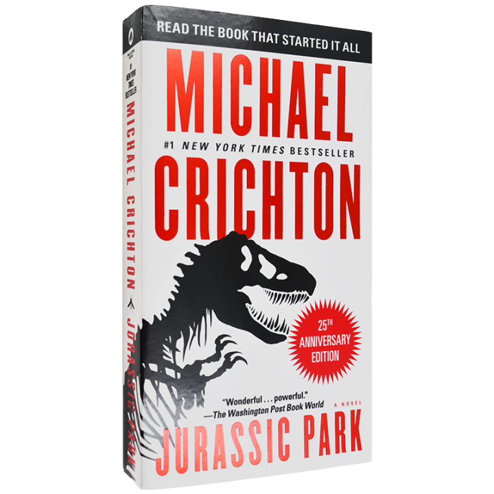 Authentic English Original Book Jurassic Park Michael Crichton Michael ...