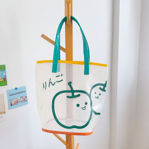 [HCM] Túi Tote Túi Đeo Vai Bằng Nhựa PVC Trong Suốt Không Thấm Nước Họa Tiết Dễ Thương Nhiều Mẫu Túi Nhựa Đi Biển Túi Du Lịch Đi Chơi...-SOHANEI FAM