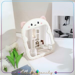 BF-K153 Cermin Meja Rias Bentuk Kucing / Kaca Rias Make Up / Cermin Rias / Cermin Lipat Portable
