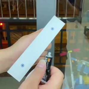 LZD Punch-Free Door Handle Aluminum Alloy Door Handle Floor Door and Window Plastic Steel Balcony Door Sliding Door Handle Main Door Handles