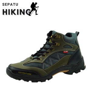 Sepatu hiking Pria trekingpro anti selip Outsole trek
