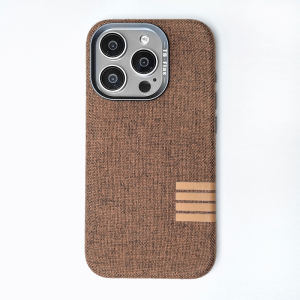 Sanptoch For Magsafe Luxury Denim Texture Phone Case For iPhone 16 / 15 / 14 / 13 Pro Max Premium Cowboys Skin-friendly Cover For iPhone 16 15 14 Plus Anti-slip Drop Protection Casing