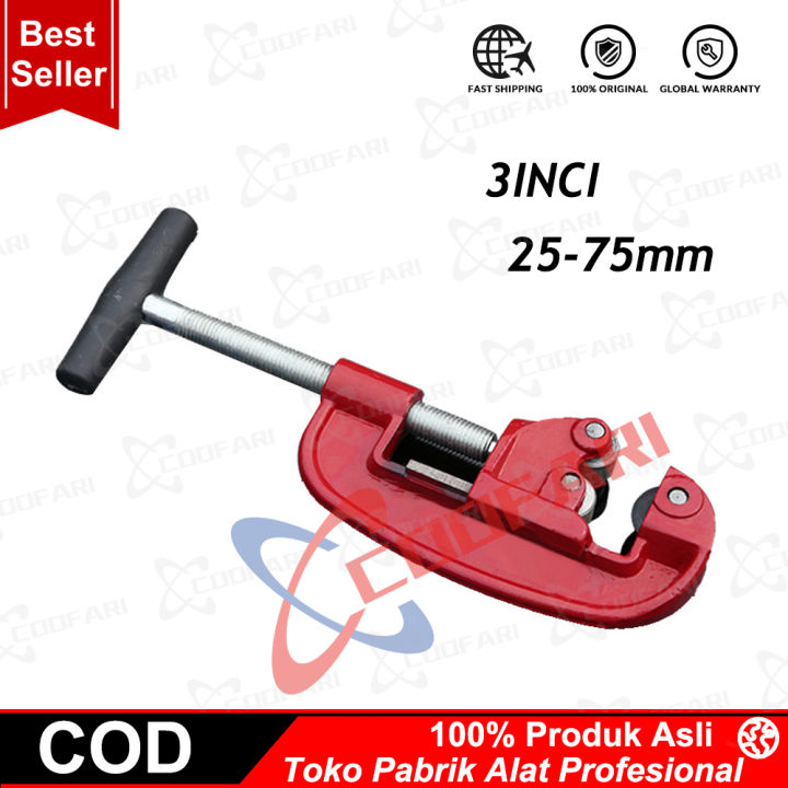Alat Pemotong Potong Pipa Besi Manual Pipe Cutting 2" 2 Inchi / 3" 3 Inci