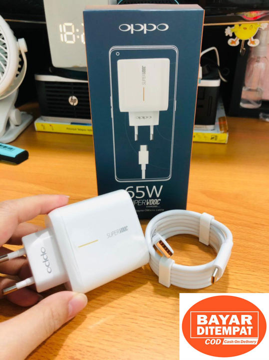 Charger OPPO Super VOOC 65W Type C CARGER CASAN OPPO RENO 2F
