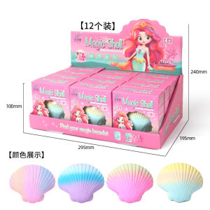 Vòng tay hạt vỏ ấp nước mới cho trẻ em hộp quà bất ngờ đồ chơi giáo dục sớm