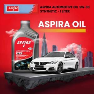 Aspira 1L Automotive Oil 0W-20/ 5W-30 / 10W-30 / 10W-40 - Engine Oil SYNTHETIC.