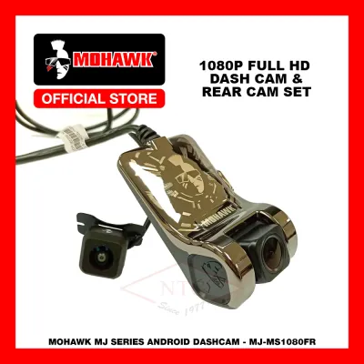 MOHAWK Car Audio MJ SERIES 1080P FRONT & REAR AHD ANDROID DASHCAM