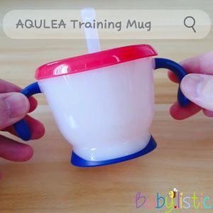 Richell AQULEA SET - Straw Training Mug & Straw Bottle Mug 150ml + 200ml - 6 months+