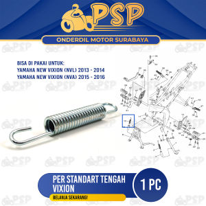 Per Standart Tengah Vixion - Peer Pir Standar Standard Jagang 2 Yamaha Vixion New NVA NVL
