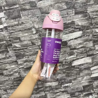 Owala FreeSip Leak-Proof Water Bottle 740mL/25oz Tritan Sports Bottle with Built-in Straw