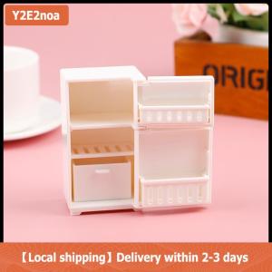 【Local shipping】 Đồ chơi tủ lạnh ghế băng thu nhỏ cho nhà Búp bê đồ trang trí nội thất nhà bếp