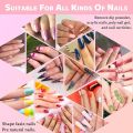 Professional Nail Files, Emery Board Nail File for Natural Nails 100/180/240 Grit Nail Files for Acrylic Nails 12pcs Fine Grit Nail File Manicure Tools Coarse Fingernail Files (180/240 Grit). 