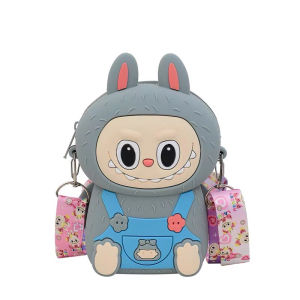 LEAH BAG LABUBU JELLY SLING BAG FOR KIDS CROSSBODY BAG WATERPROOF