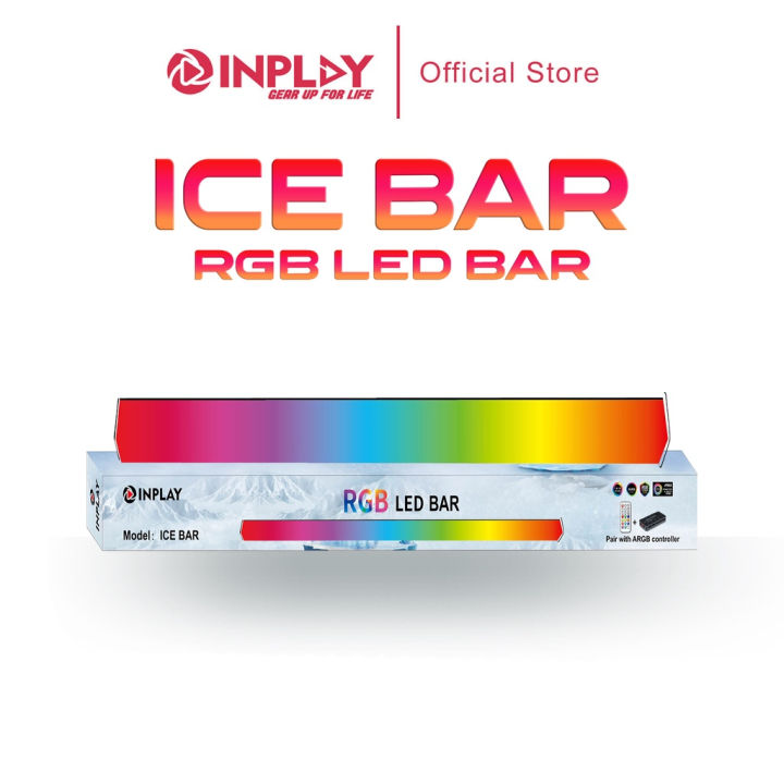 INPLAY ICE BAR RGB Strip Led Bar for Computer Desktop PC Case Design ...