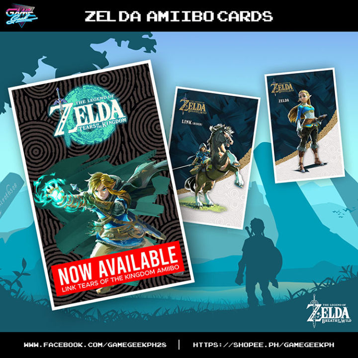The Legend of Zelda - Tears of the Kingdom Breath of the Wild Amiibo