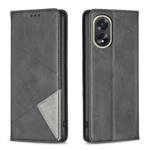 สำหรับ OPPO A18 A38 A58 A78 A98 5G กระเป๋าสตางค์หนังเคสโทรศัพท์แม่เหล็กช่องเสียบบัตรปลอกเคสแบบพับปิดได้คู่