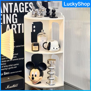 3-Layers Desktop Corner Organizer Shelf Countertop Corner Stand Shelf for Home Bathroom Cosmetics