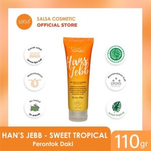 SALSA Hans Jebb Gel Skin Cleaner 110gr Gel Perontok Daki - Exfoliasi Pada Wajah