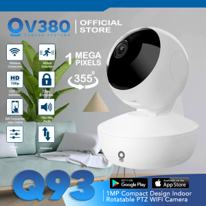 V380 Q93 1MP Compact Design Indoor Rotatable PTZ WIFI IP Camera