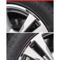LAIFU 4pcs TRD Sports Car Wheel Sticker For Toyota Rush Wigo Vios Innova Avanza Fortuner Accessories. 