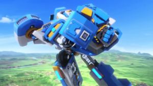 Super WingsWorld Aircraft Robot 6 Inch 11 Steps to Transform from Aircraft into Robot Action Figures Anime Kid Toy Gift