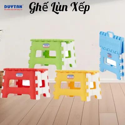 Ghế nhựa xếp lùn nhựa duy tân